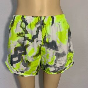 Nike Dri Fit shorts Womens  Running Athletic L  Multicolor. (Sz.12/14) juniors